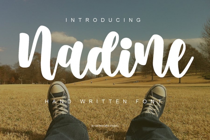 Nadine - Handwritten Font Font Download