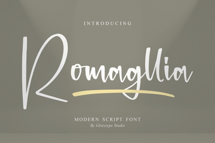 Romagllia Font Download