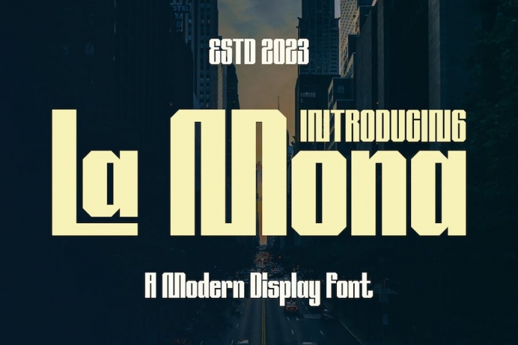 La Mona Font Font Download
