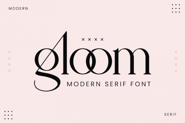 Gloom Serif Font Font Download