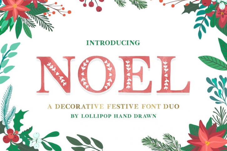 Noel Decorative Font Font Download