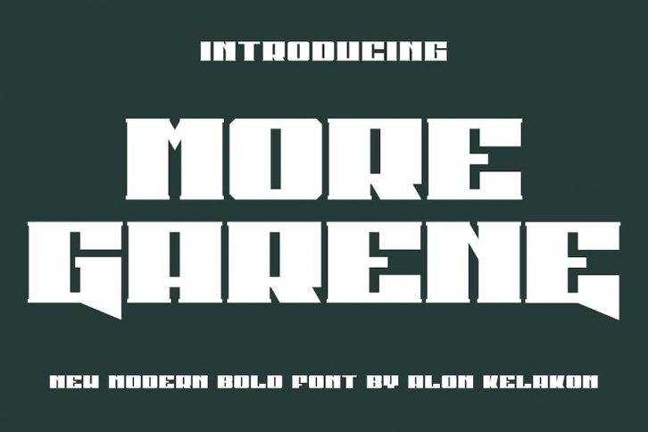More Garene Font Download