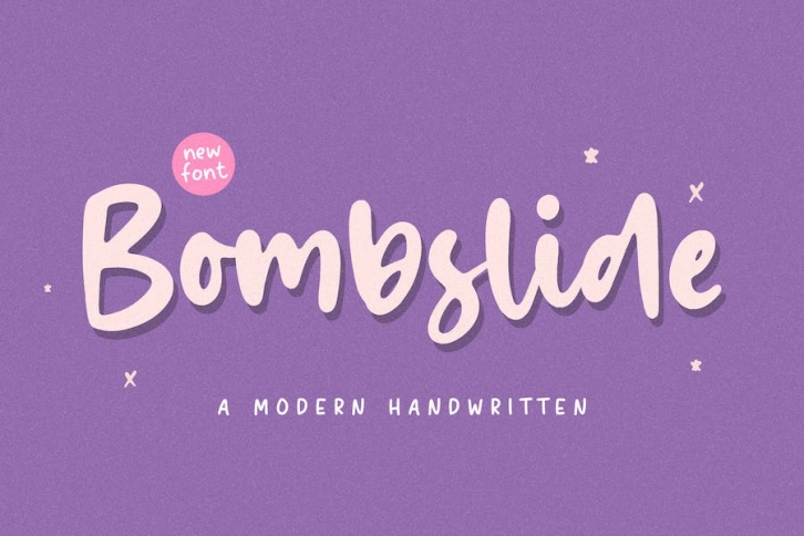 Bombslide Script Font Font Download