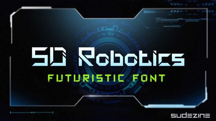 SD Robotics Font Download
