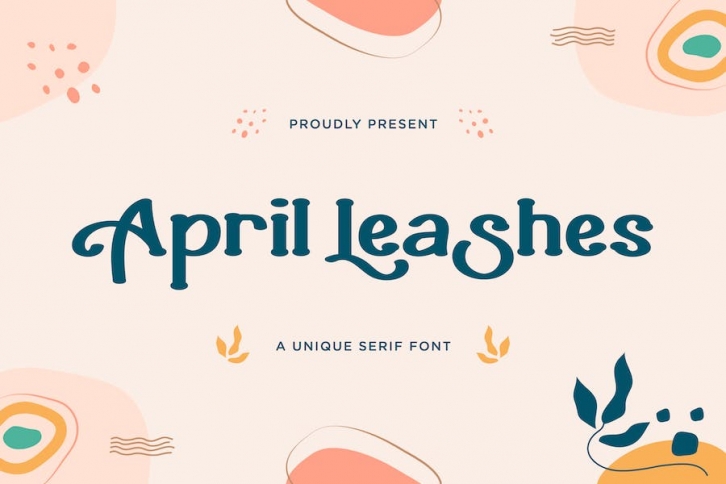 April Leashes - A Unique Serif Font Font Download