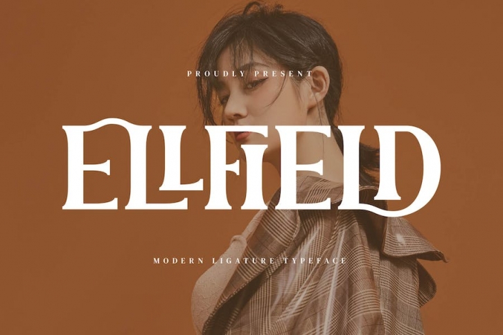 Ellfield - Stylish Ligature Font Font Download