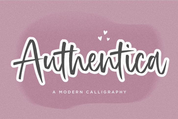 Authentica Script Font Font Download