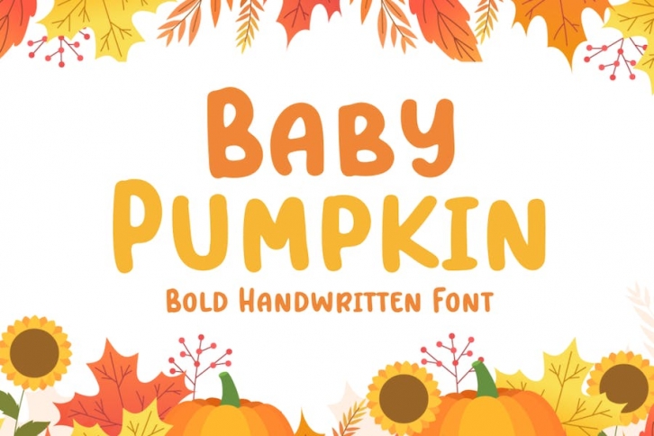 Baby Pumpkin Font Download
