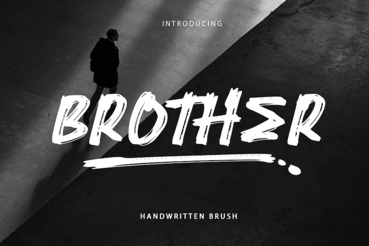 Brother - Brush Font Font Download
