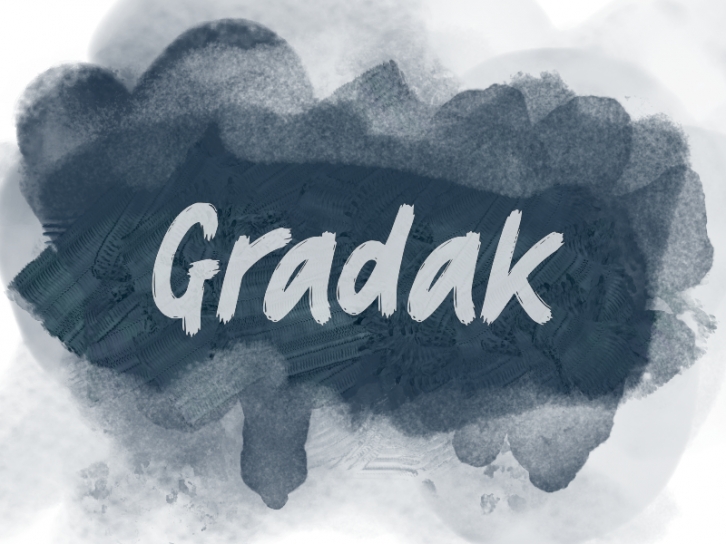 G Gradak Font Download