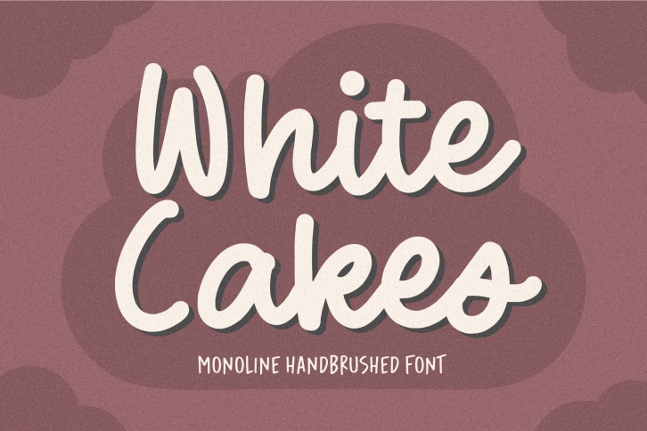 White Cakes Font Download