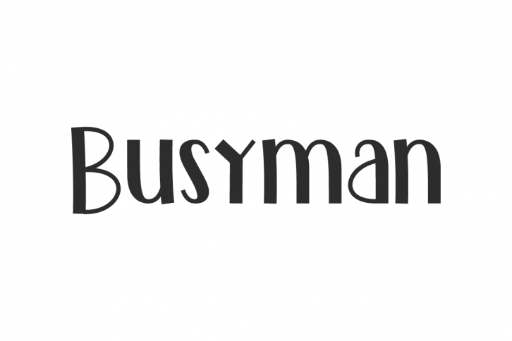 Busyma Font Download