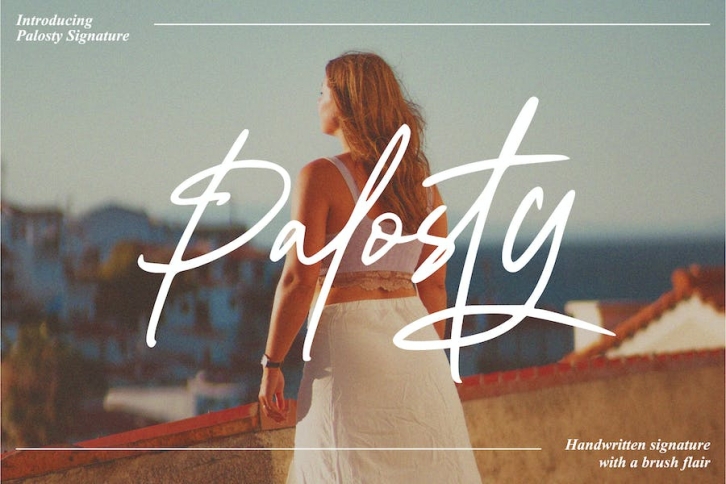 Palosty Signature Font Download