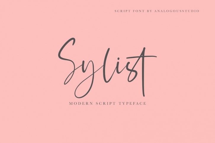 Sylist Script Font Font Download