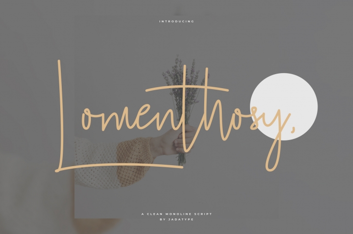Lomenthosy Font Download