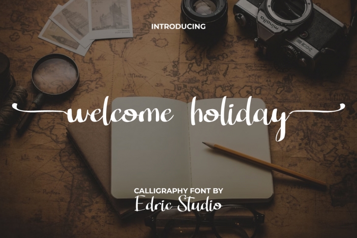 Welcome Holiday Font Download