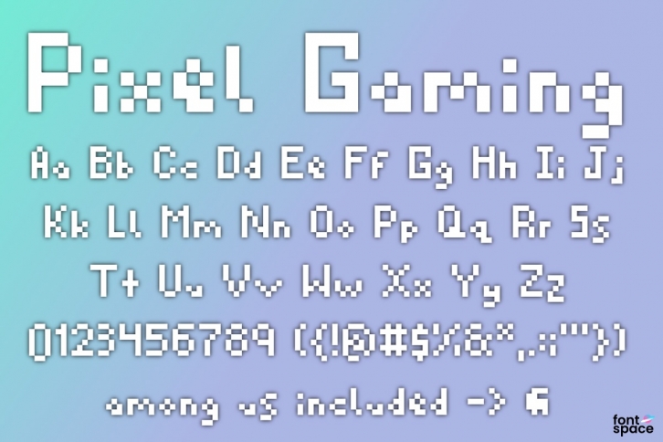 Pixel Gaming Font Download