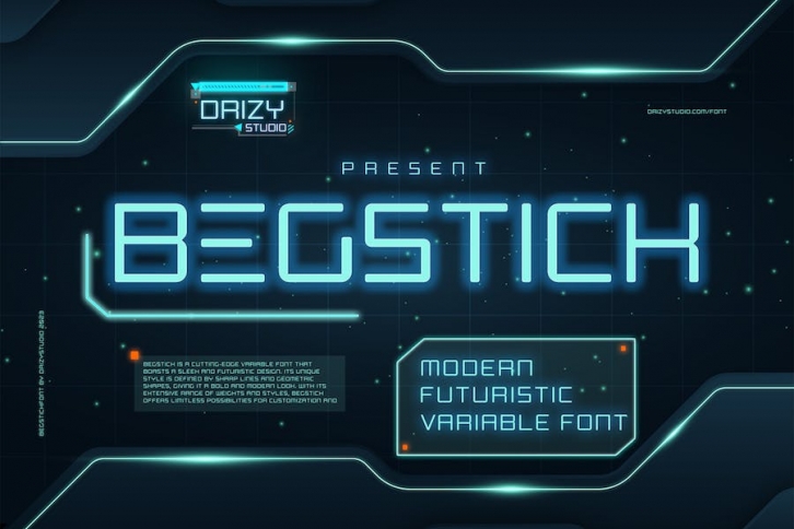 Begstick Font Download