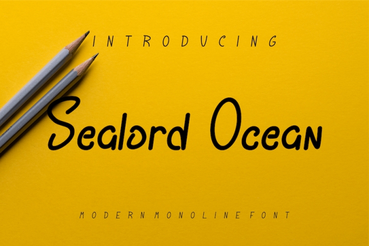 Sealord Ocean Font Download