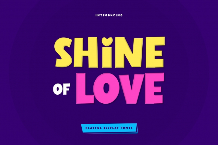 Shine of Love Font Download