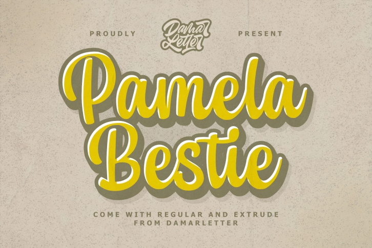 Pamela Bestie Font Download
