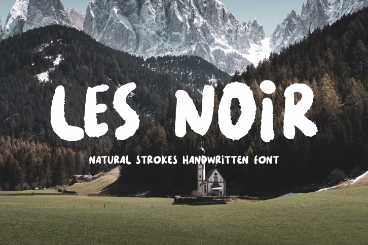 LES NOIR Font Download