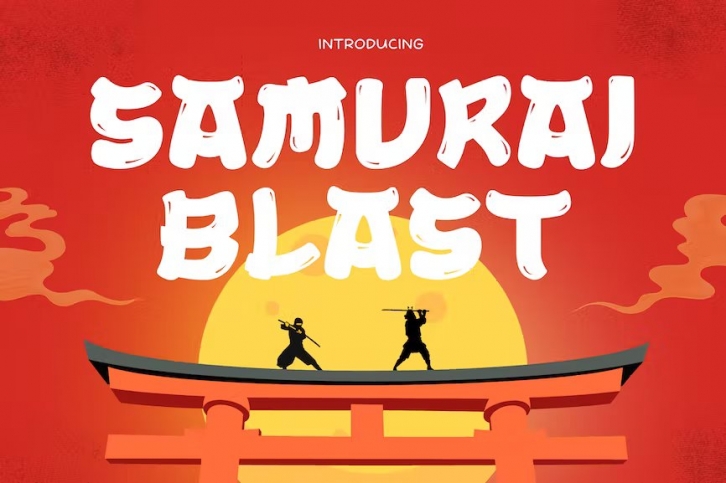 Samurai Blas Font Download
