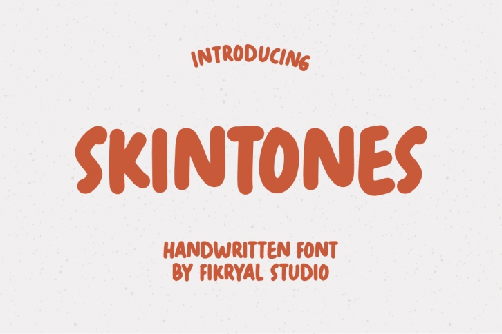 Skintones Font Download