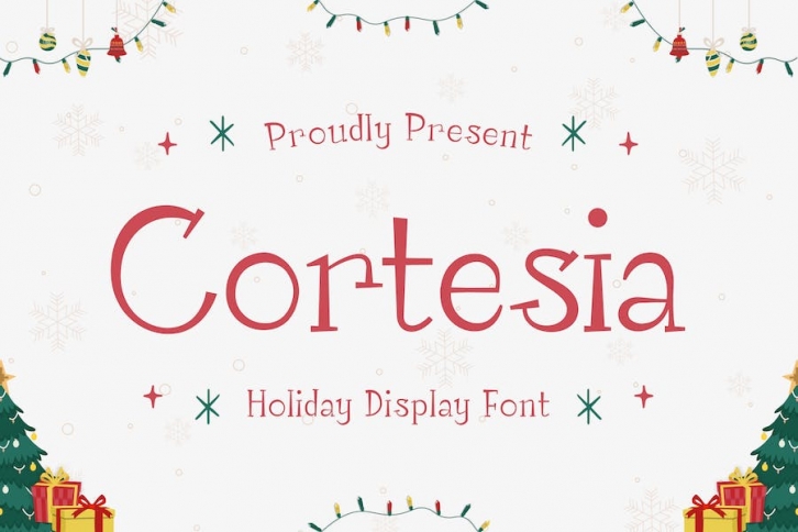 Cortesia - Holiday Display Font Font Download