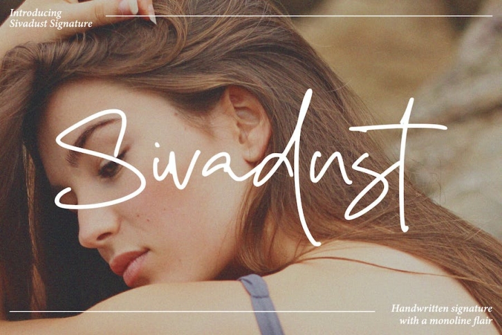 Sivadust Signature Font Download