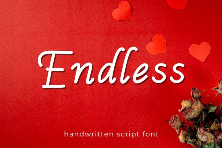 Endless - Handwritten Script Font Font Download