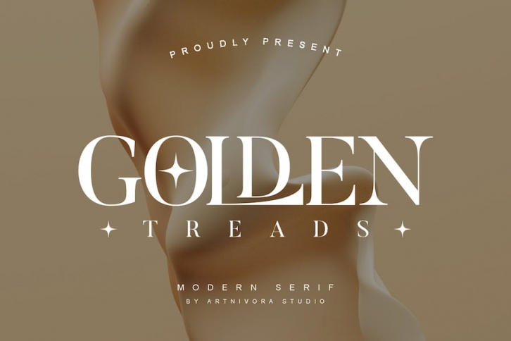Goldentreads - Modern Serif Font Font Download