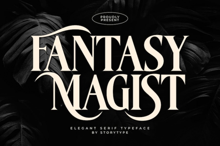 Fantasy Magist Elegant Serif Typeface Font Font Download