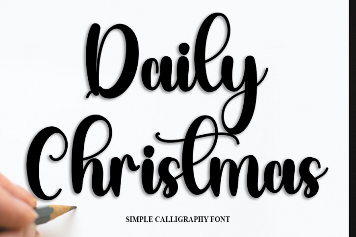 Daily Christmas Font Download