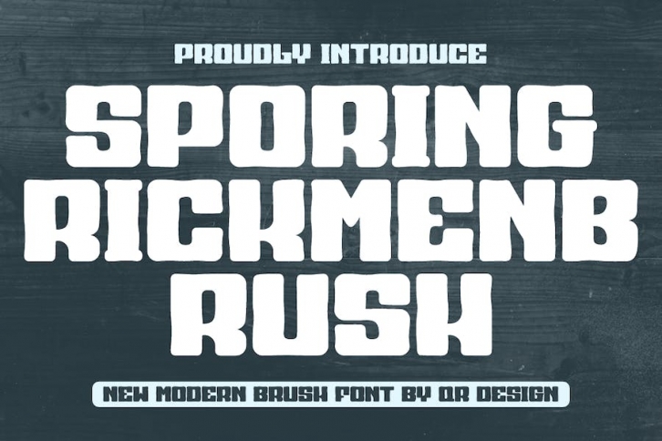 Sporing Rickmen Brush Font Download