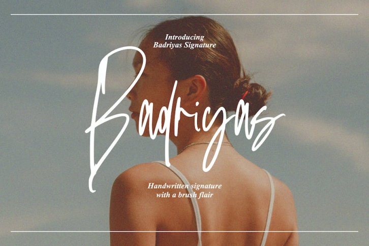 Badriyas Signature Font Download