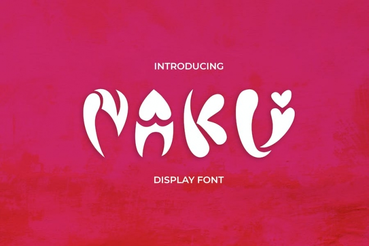 Naku Display Font Font Download