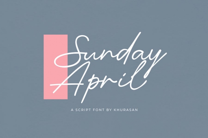 Sunday April Font Download