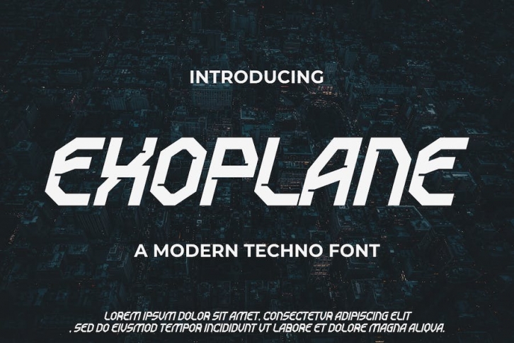 EXOPLANE FONT Font Download