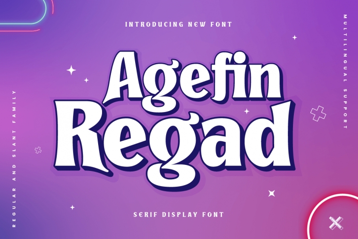 Agefin Regad Font Download