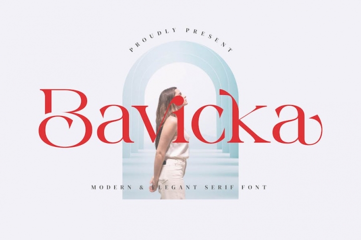Bavicka - Stylish Ligature Font Font Download
