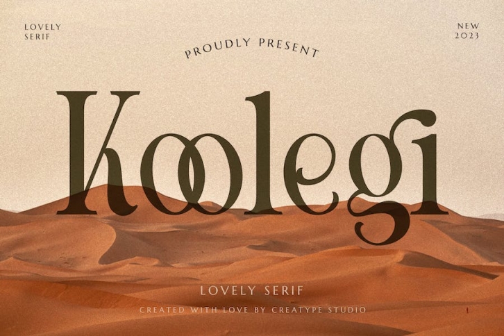 Koolegi Lovely Serif Font Download