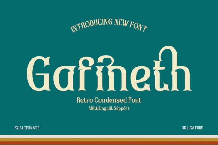 Gafineth – Serif Classic Modernism Font Font Download