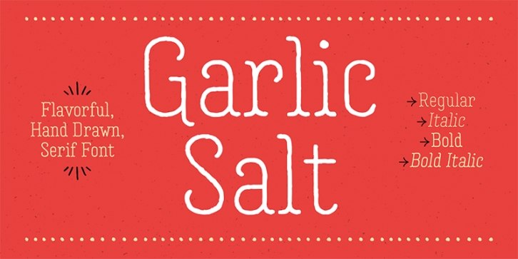 Garlic Salt Font Download