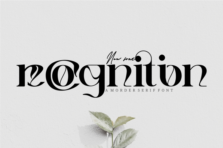 Recogniti Font Download