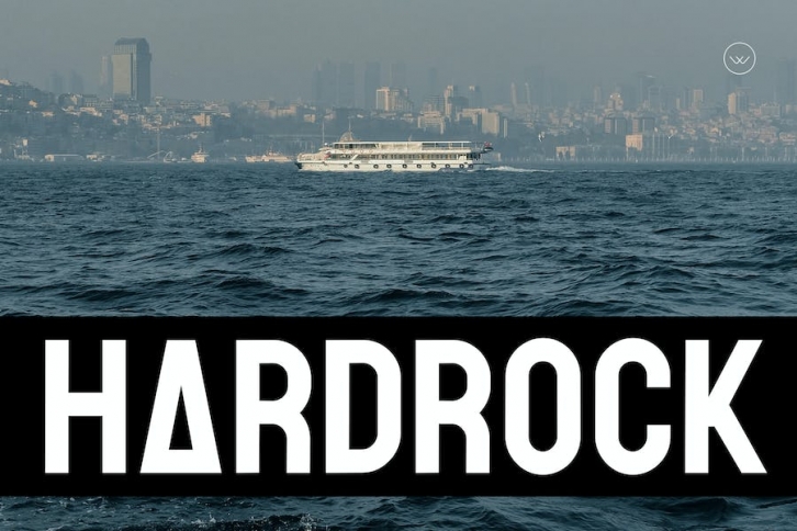 Hardrock - Modern Typeface Font Download