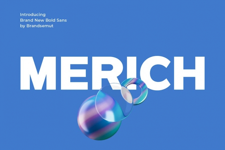 Merich – Modern Bold Sans Serif Font Download