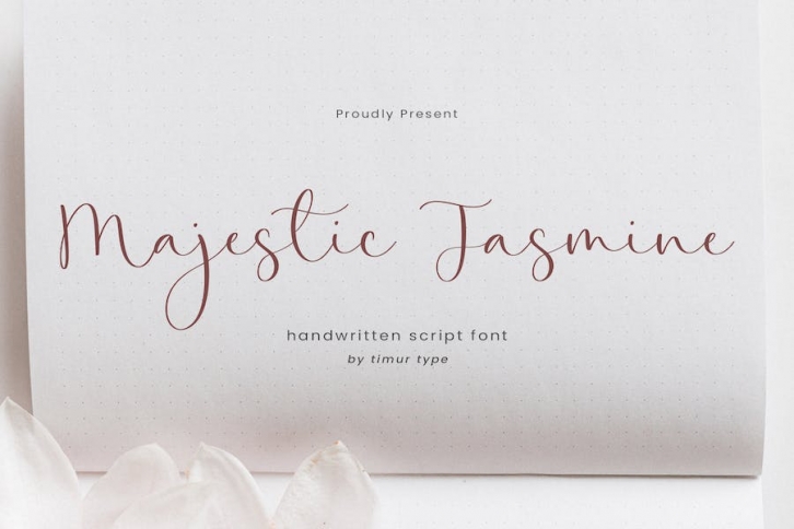 Majestic Jasmine Font Download