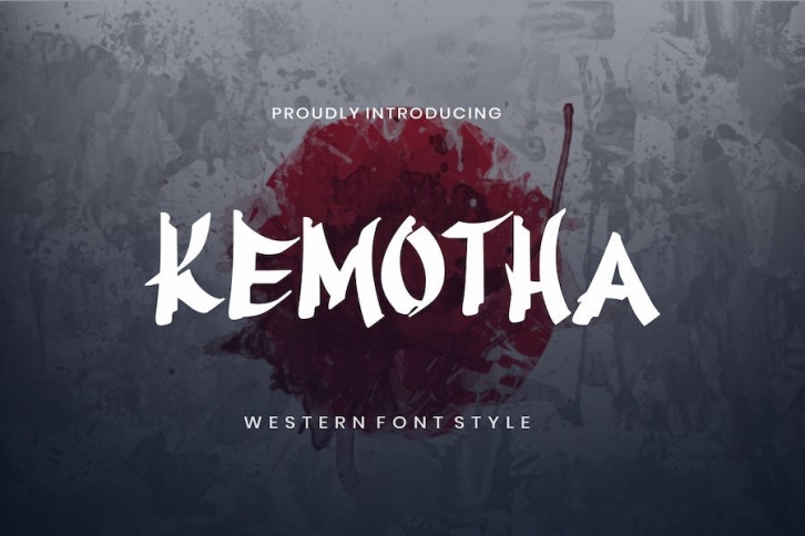 Kemotha - Western Font Font Download