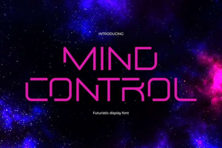 Mind Control - Futuristic Tech Font Font Download
